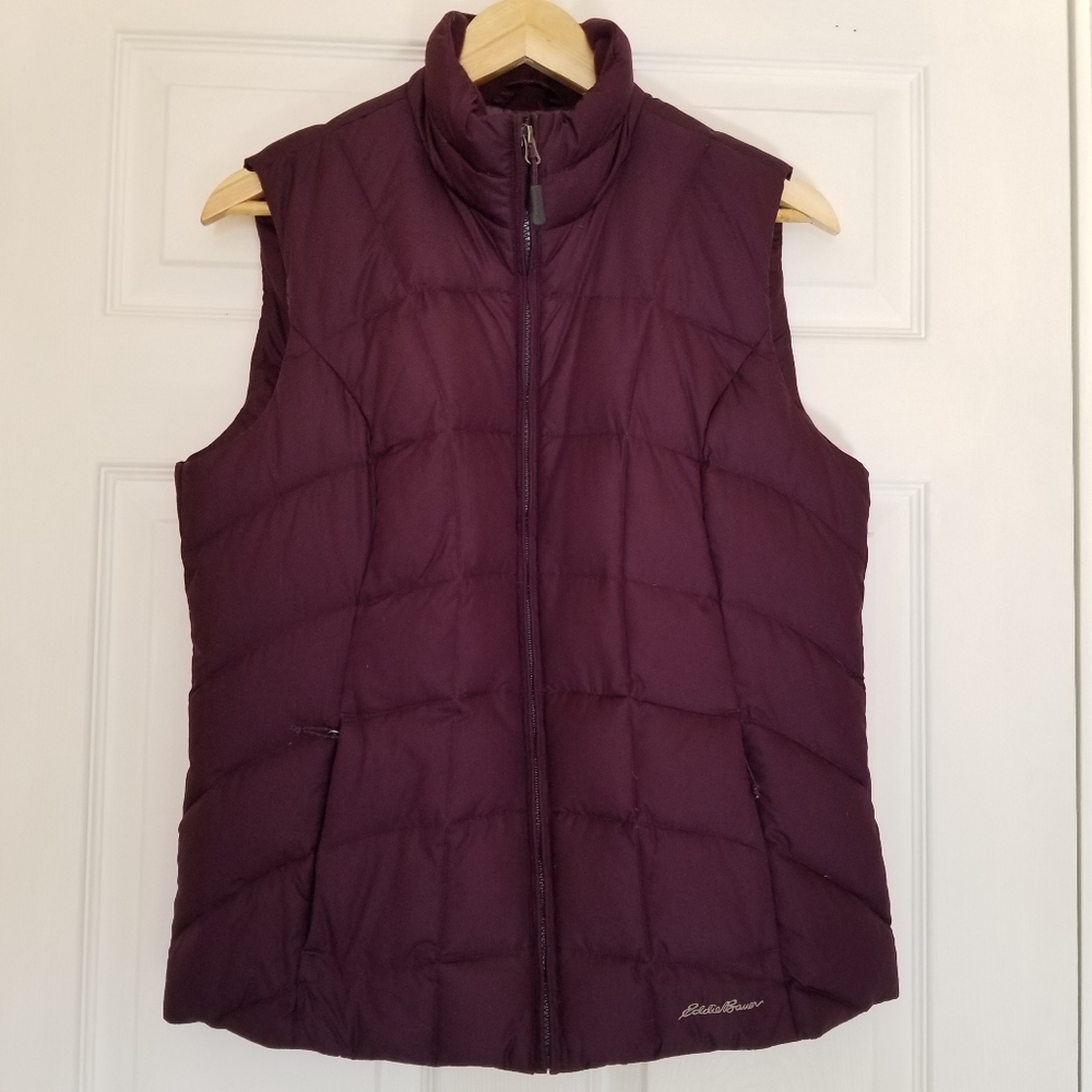 Eddie Bauer Insulated Down filled vest. Womens Size M